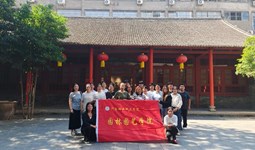 园林园艺学院学工党支部和教师第一党支部联合开展“迎七一”主题党日活动